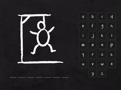 Hobbies Hangman