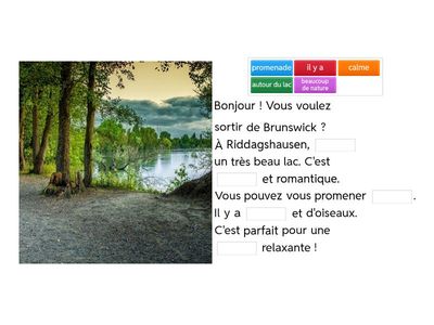 Activités autour de Brunswick