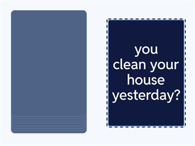 past simple regular A1