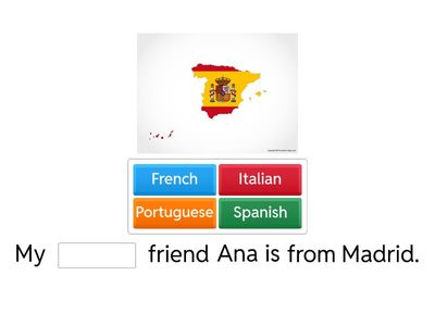 Countries, nationalities and languages