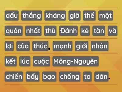 Lịch sử 5 (HK1) Câu 10: Ý nghĩa chiến thắng Bạch Đằng năm 1288 ?