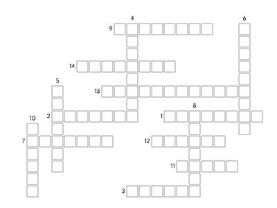 Кроссворд "Характер"