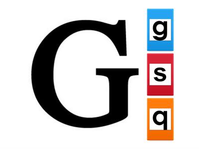 Upper and Lower case