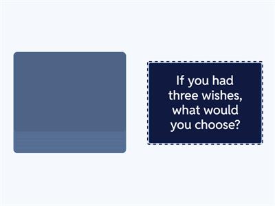 English Conversation Cards (Conditional Tense)