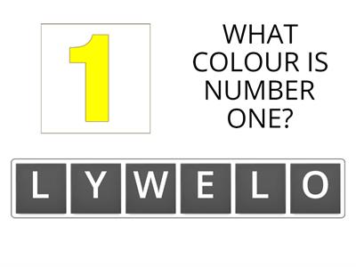 COLOURS AND NUMBERS