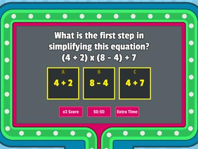 GMA Order of Operations 