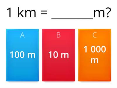 Längenquiz Klasse 4