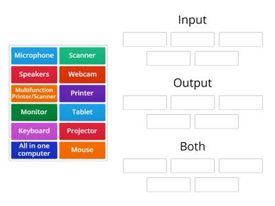 Input or Output ITF