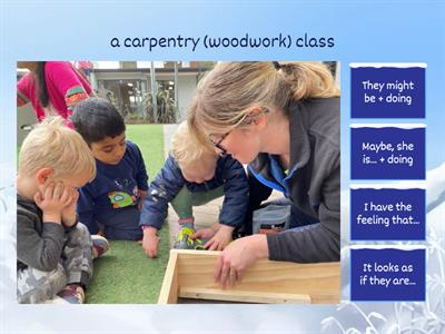 CAE Speaking part 2: speculating