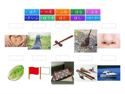 にほんごランド　は行のごいクイズ