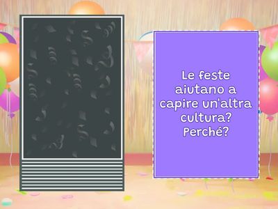 Parliamo di Feste e tradizioni A2b
