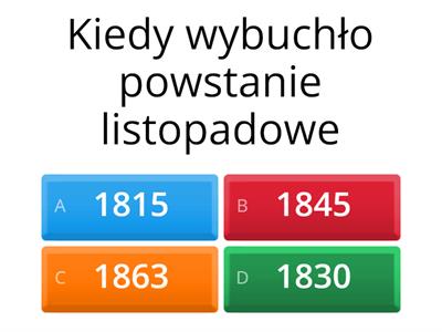 Powstanie Listopadowe 