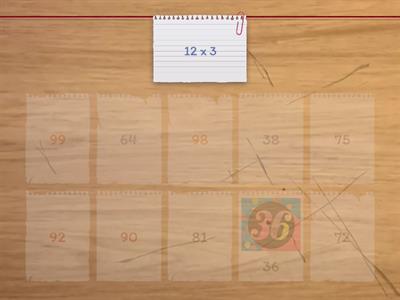 Умножение двузначного числа на однозначное