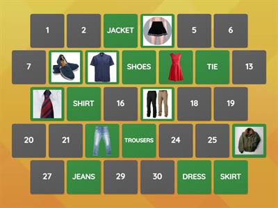 U4 - CLOTHES MEMORY GAME