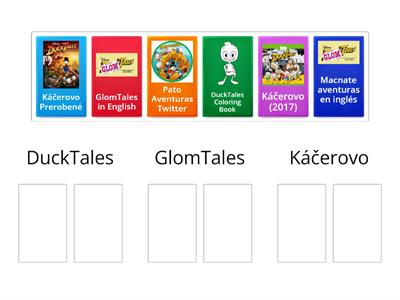 Sorting DuckTales Groups