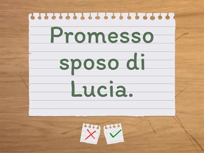 FLASH CARDS "PROMESSI SPOSI"