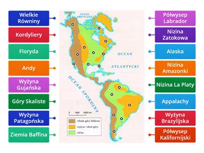 Geografia obu Ameryk