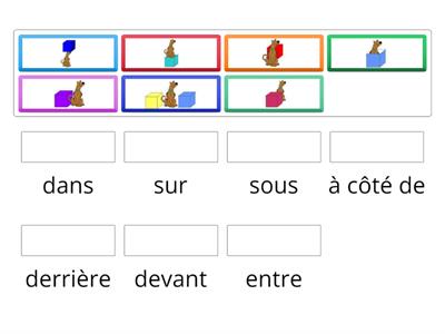  Les prépositions de lieu