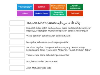  AKIDAH TAHUN 6 (SIFAT ALLAH - KALAM)