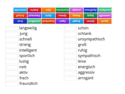 Wie sollen deine Freunde sein? 