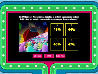 Resolucion de problemas : Porcentajes