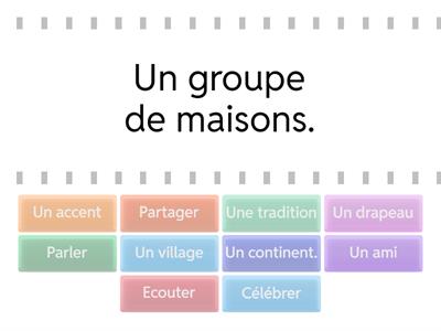 A1-A2 Vocabulary : EXERCISE 2