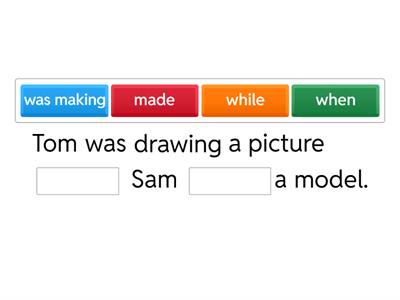 when / while sentences P. 5