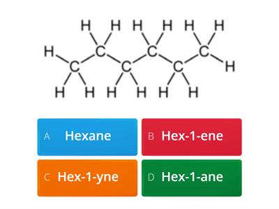 Alkane, Alkene, Alkyne