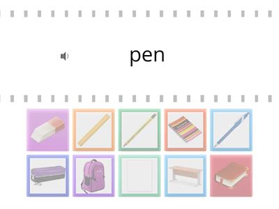 Super Minds 1 Classroom Objects