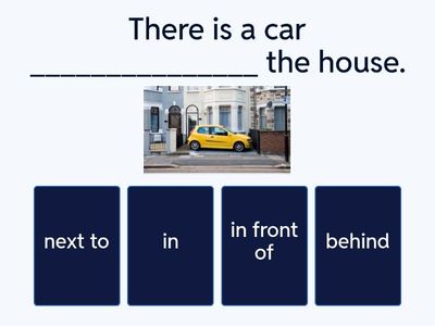 Prepositions of place