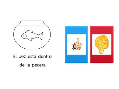 Conceptos espaciales (preescolar)