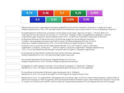 Классическая вероятность