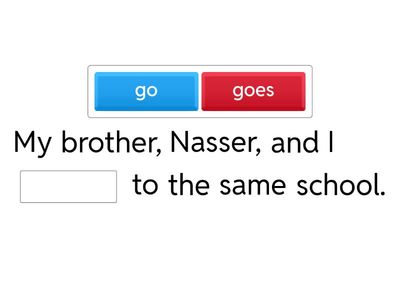 GRAMMAR WORKSHEET Present simple: affirmative