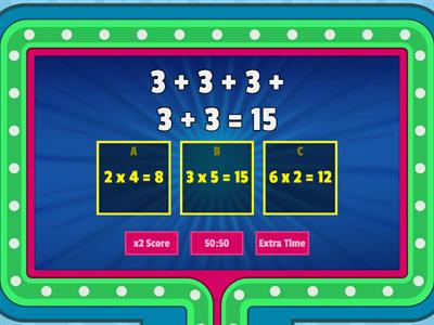 multiplication and repeated addition