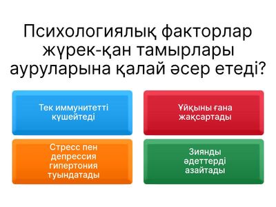 Денсаулық Психологиясы