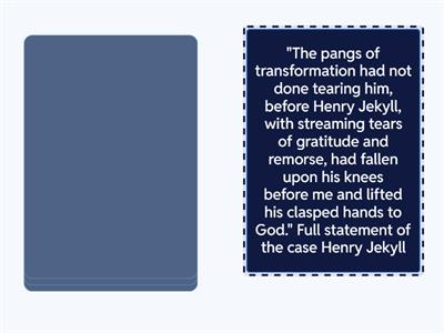 Jekyll and Hyde Quotes -Religious Morality