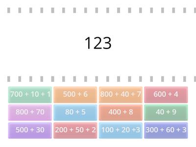  3-Digit Expanded Form