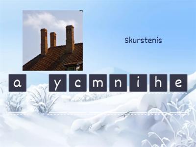 Grade 4 - Christmas vocabulary