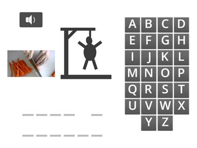 cooking verbs - hangman