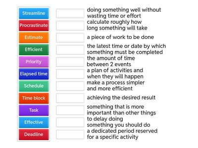 Time Management Quiz