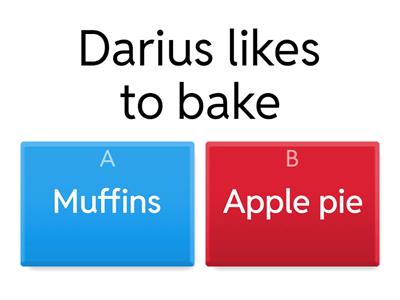 We love to bake