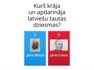 5.1. Jānis Cimze un Jānis Bētiņš.