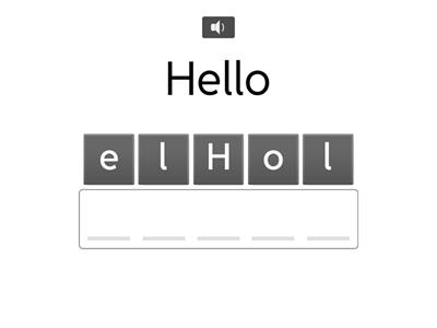 First meeting for young learners