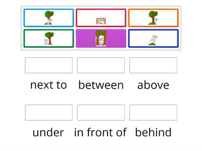 Prepositions of place OW 2 Unit 4 