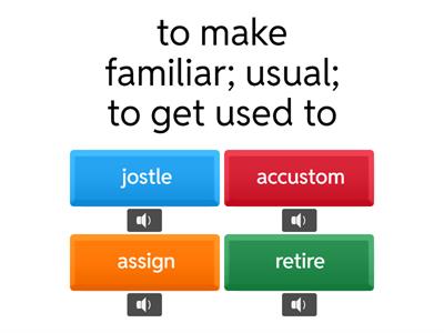 Wordly Wise Lesson 1 Quiz