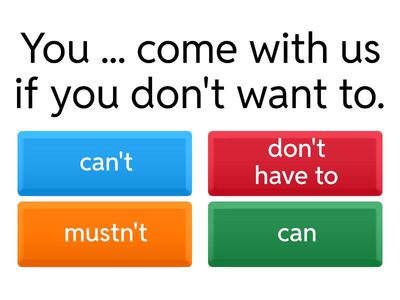 ACPB-I10-Modals of obligation permission and prohibition - Quiz