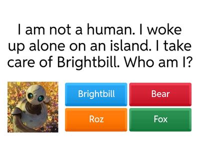 Who Am I? – The Wild Robot Characters