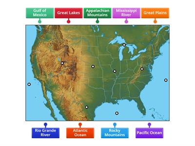 United States Physical Features