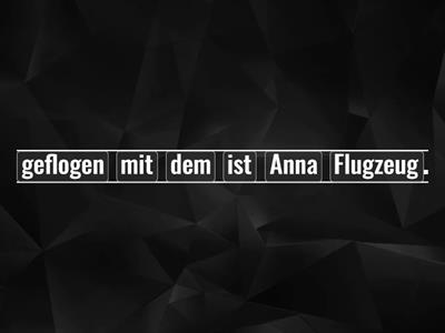 Perfekt im Satz trainieren 
