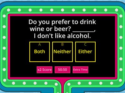 Either, Neither, Both